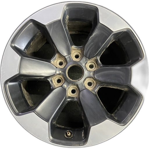 18" DODGE 1500 PICKUP 19-21 , 18x8 , , 6 spoke, opt WBT Original OEM Wheel Rim - Front View