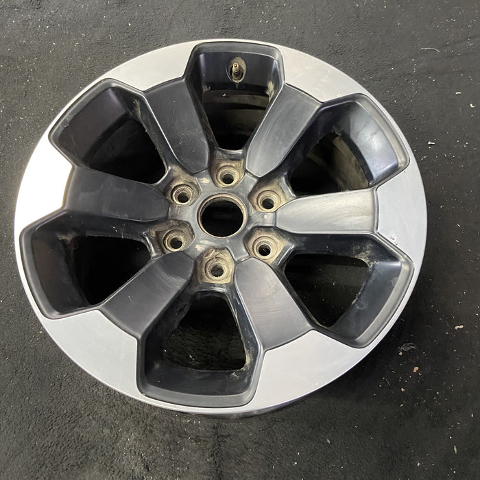 18" DODGE 1500 PICKUP 19-21 , 18x8 , , 6 spoke, opt WBT Original OEM Wheel Rim - Close-Up Detail