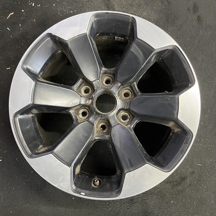18" DODGE 1500 PICKUP 19-21 , 18x8 , , 6 spoke, opt WBT Original OEM Wheel Rim - Angle View