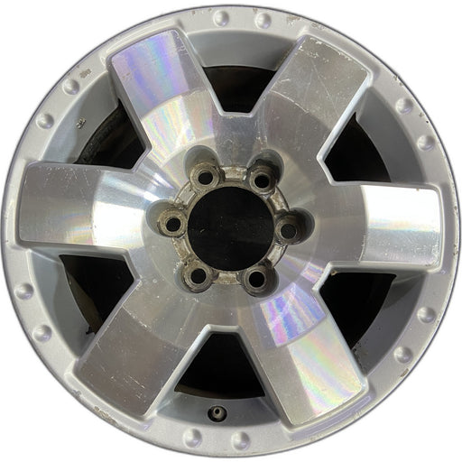17" FJ CRUISER 07 , alloy Original OEM Wheel Rim - Front View
