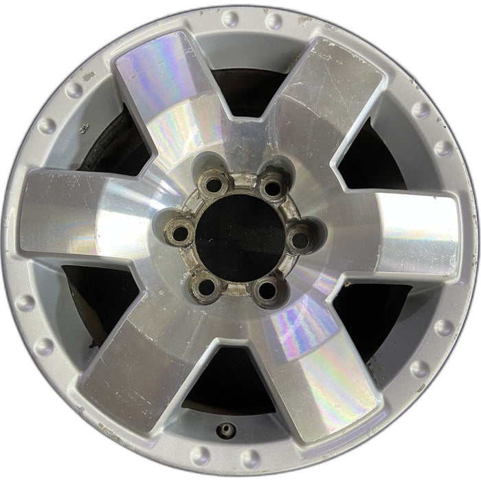 17" FJ CRUISER 07 , alloy Original OEM Wheel Rim - Front View