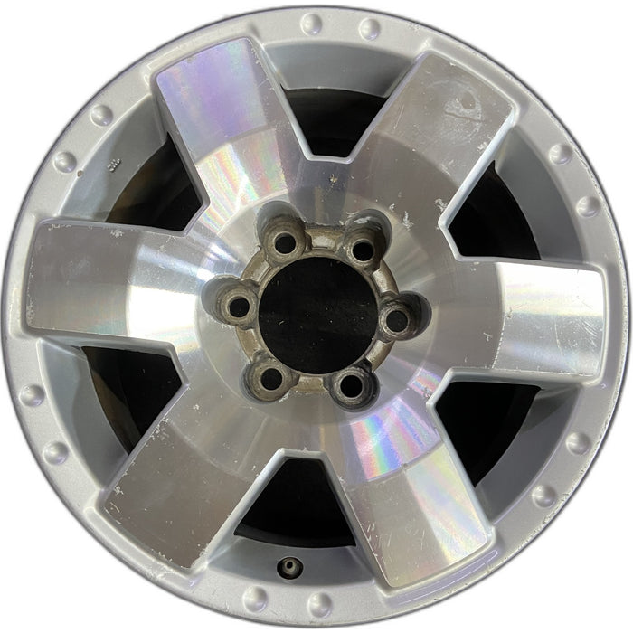 17" FJ CRUISER 07 , alloy Original OEM Wheel Rim - Front View