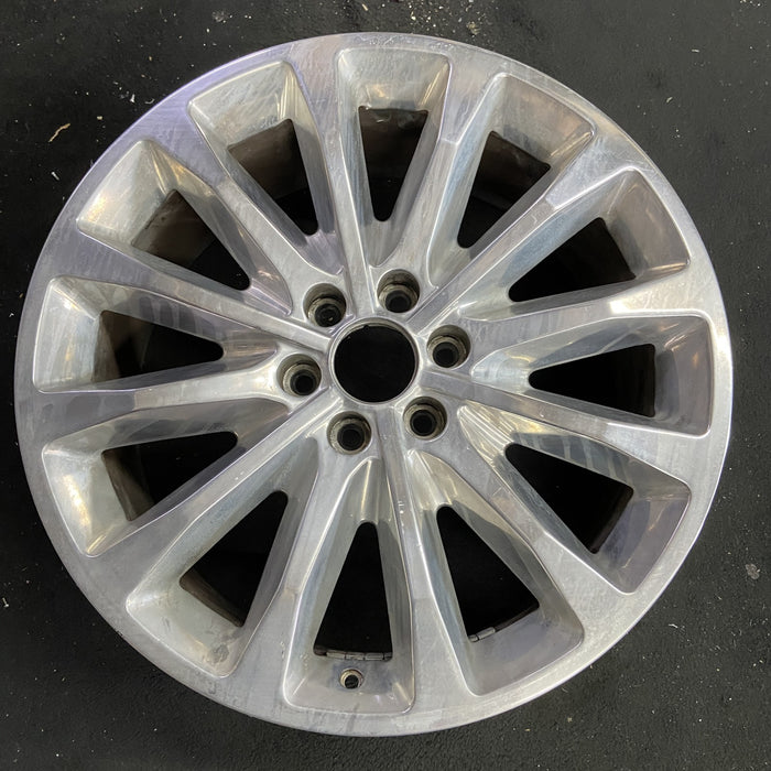 22" FORD F150 PICKUP 18-20 22x9 Original OEM Wheel Rim - Angle View