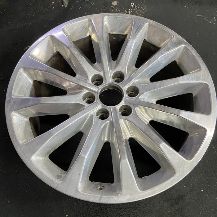 22" FORD F150 PICKUP 18-20 22x9 Original OEM Wheel Rim - Side Profile