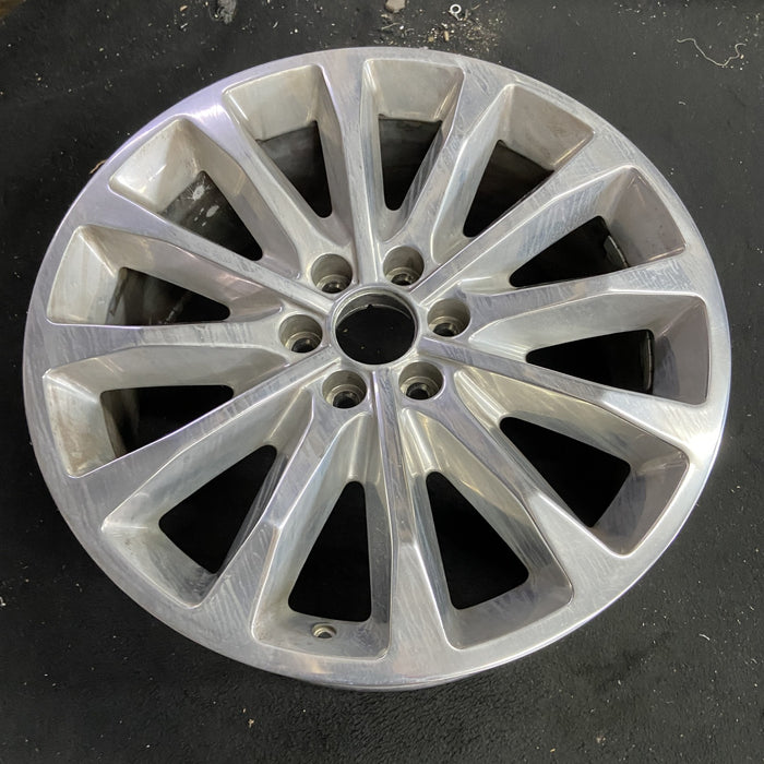 22" FORD F150 PICKUP 18-20 22x9 Original OEM Wheel Rim - Side Profile
