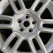 19" DEFENDER 20-22 19x8 6 spoke straight spoke silver Original OEM Wheel Rim - Angle View