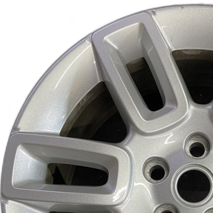 19" DEFENDER 20-22 19x8 6 spoke straight spoke silver Original OEM Wheel Rim - Angle View