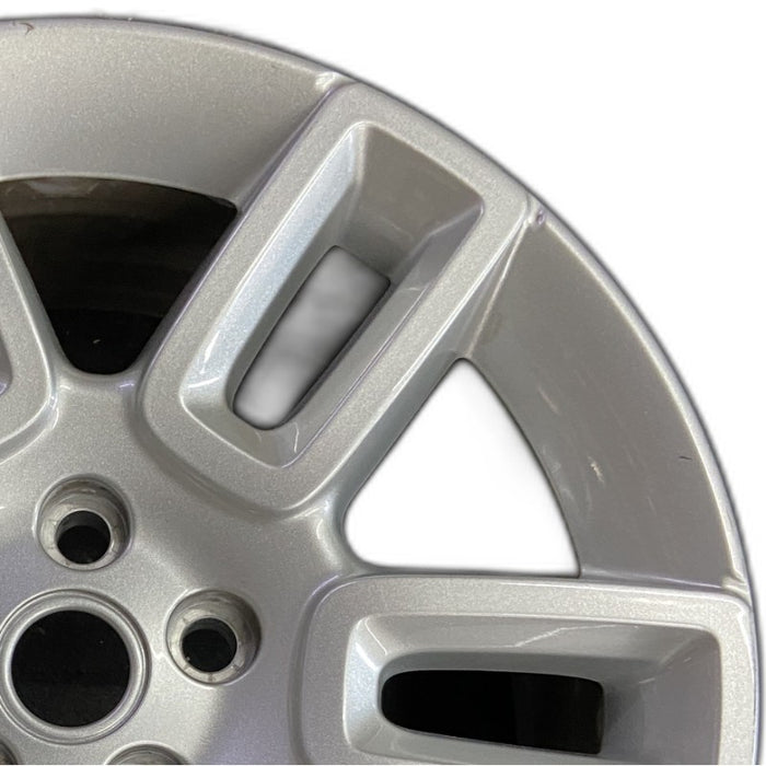 19" DEFENDER 20-22 19x8 6 spoke straight spoke silver Original OEM Wheel Rim - Side Profile