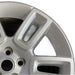 19" DEFENDER 20-22 19x8 6 spoke straight spoke silver Original OEM Wheel Rim - Side Profile