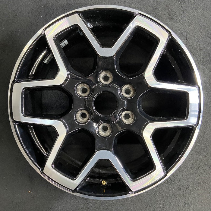 18" BRONCO 21-25 18x7.5, Original OEM Wheel Rim - Front View