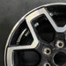 18" BRONCO 21-25 18x7.5, Original OEM Wheel Rim - Side Profile