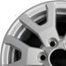 17" TACOMA 24-25 17x7, alloy Original OEM Wheel Rim - Angle View