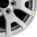 17" TACOMA 24-25 17x7, alloy Original OEM Wheel Rim - Close-Up Detail