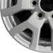 17" TACOMA 24-25 17x7, alloy Original OEM Wheel Rim - Back View