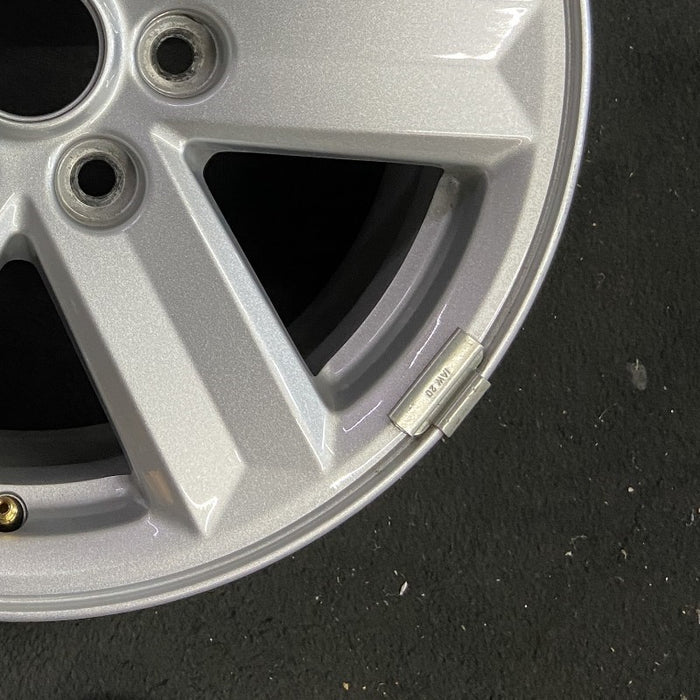 17" FORD F150 PICKUP 21-25 17x7.5, aluminum Original OEM Wheel Rim - Back View