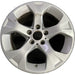 17" BMW X1 12-15 17x7.5, alloy, 5 spoke, Y spoke Original OEM Wheel Rim - Front View