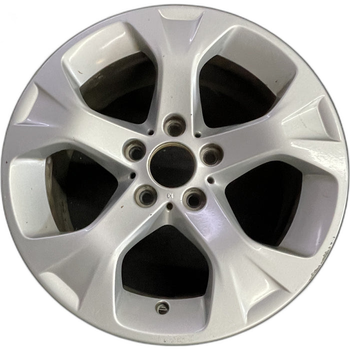 17" BMW X1 12-15 17x7.5, alloy, 5 spoke, Y spoke Original OEM Wheel Rim - Front View