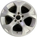 17" BMW X1 12-15 17x7.5, alloy, 5 spoke, Y spoke Original OEM Wheel Rim - Front View