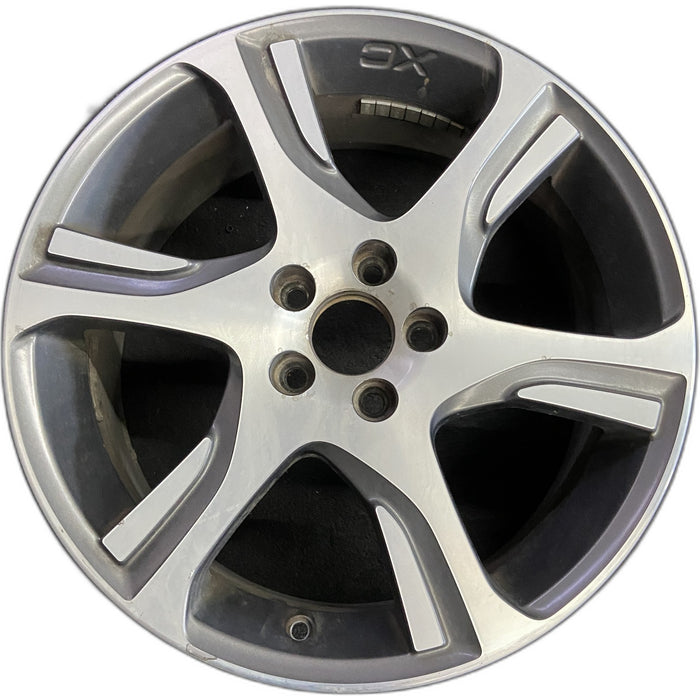 18" VOLVO 60 SERIES 11-13 XC60, 18x7.5 , , stepped spokes Original OEM Wheel Rim - Front View