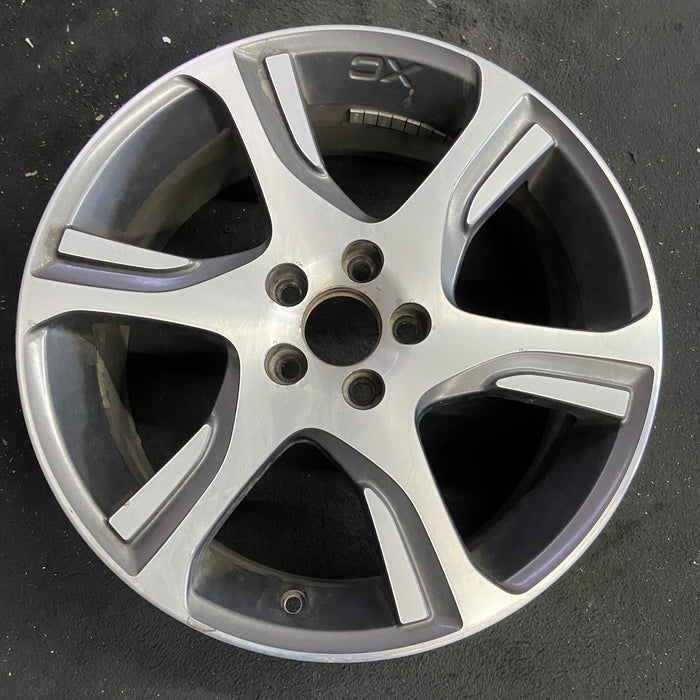 18" VOLVO 60 SERIES 11-13 XC60, 18x7.5 , , stepped spokes Original OEM Wheel Rim - Angle View
