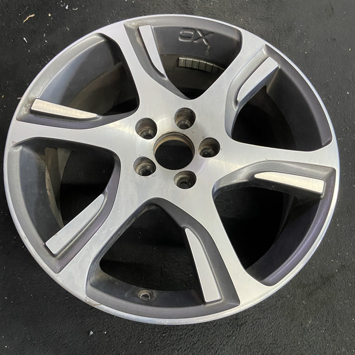 18" VOLVO 60 SERIES 11-13 XC60, 18x7.5 , , stepped spokes Original OEM Wheel Rim - Side Profile
