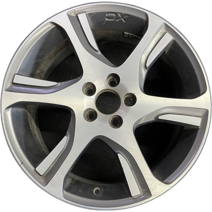 18" VOLVO 60 SERIES 11-13 XC60, 18x7.5 , , stepped spokes Original OEM Wheel Rim - Front View