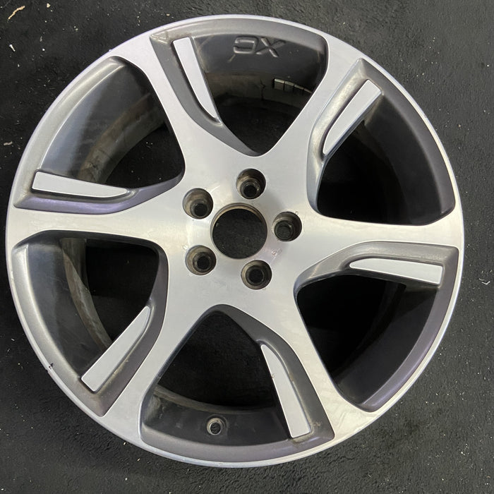 18" VOLVO 60 SERIES 11-13 XC60, 18x7.5 , , stepped spokes Original OEM Wheel Rim - Angle View