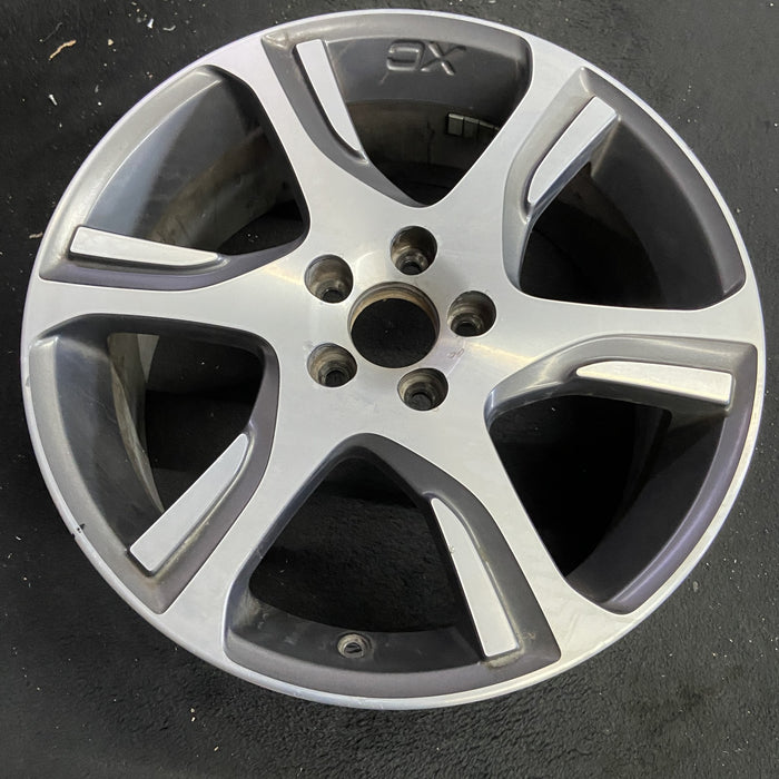 18" VOLVO 60 SERIES 11-13 XC60, 18x7.5 , , stepped spokes Original OEM Wheel Rim - Side Profile