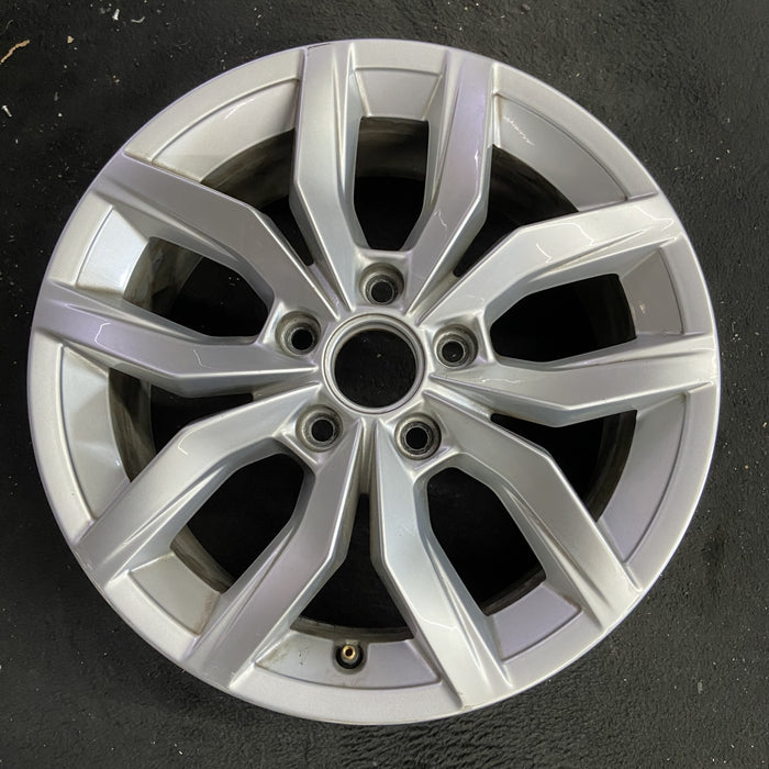 16" PASSAT 16-18 16x6.5 Original OEM Wheel Rim - Angle View
