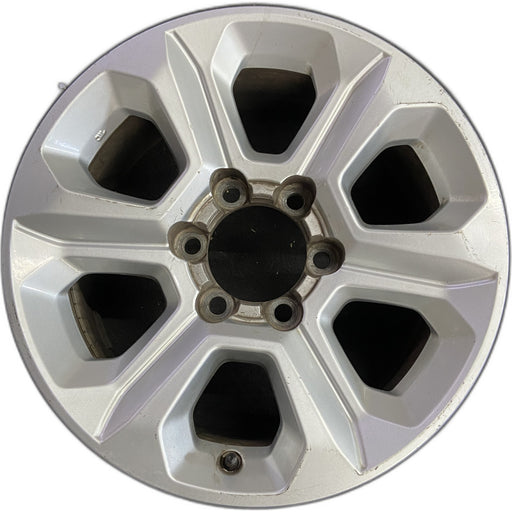 17" 4 RUNNER 14 17x7, alloy Original OEM Wheel Rim - Front View