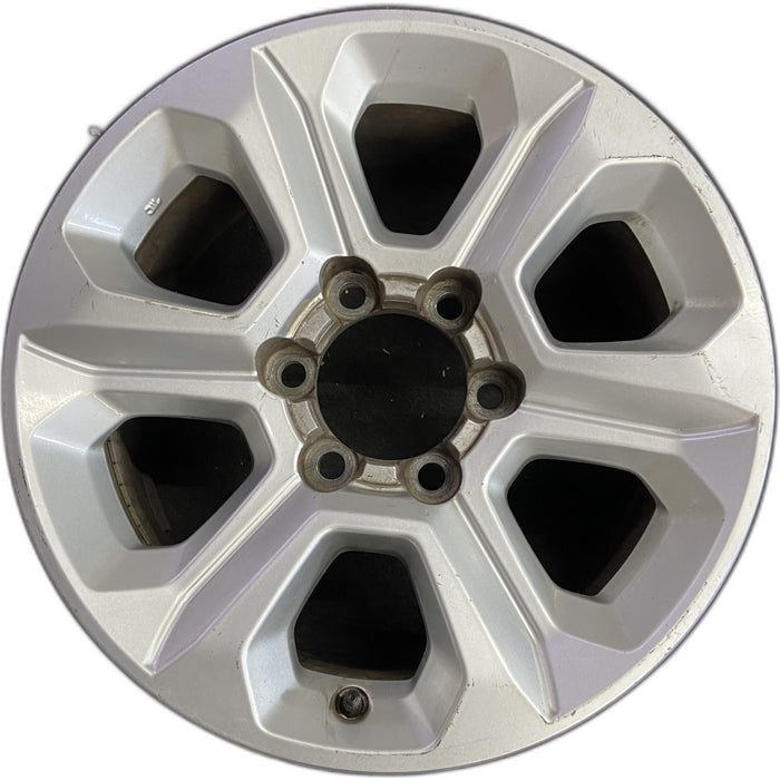17" 4 RUNNER 14 17x7, alloy Original OEM Wheel Rim - Front View