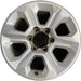 17" 4 RUNNER 14 17x7, alloy Original OEM Wheel Rim - Front View