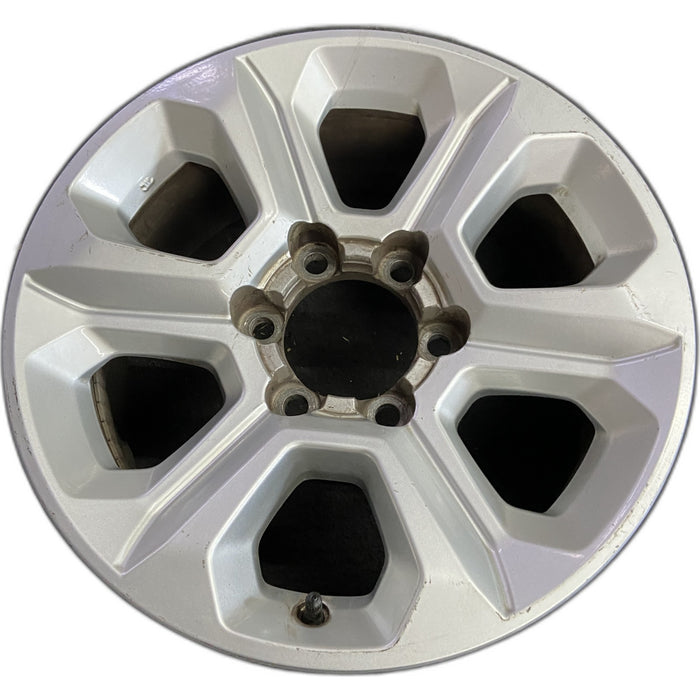 17" 4 RUNNER 14 17x7, alloy Original OEM Wheel Rim - Front View