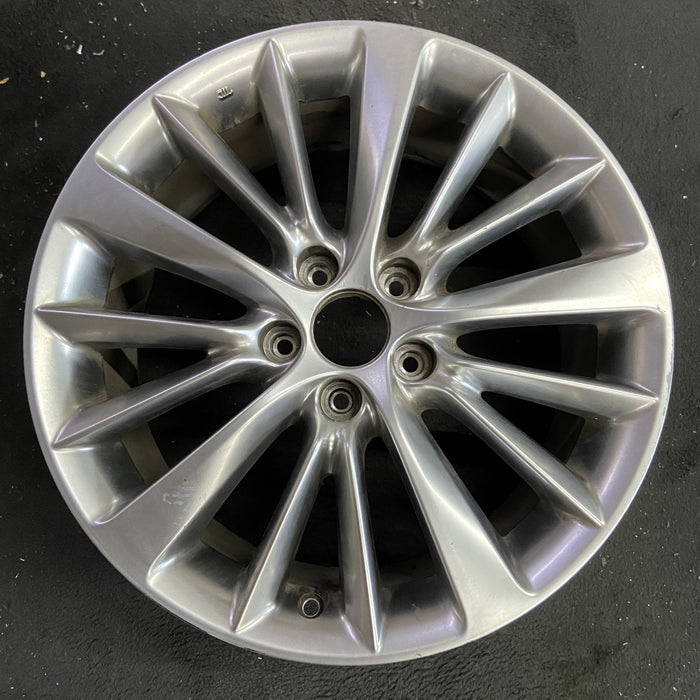 18" INFINITI Q50 18-24 18x7.5 Original OEM Wheel Rim - Angle View