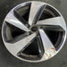 18" GOLF GTI 19-20 18x7.5 , , silver black, lug surround Original OEM Wheel Rim - Side Profile