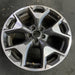 17" XV CROSSTREK 18-20 17x7 , w/machined face Original OEM Wheel Rim - Side Profile