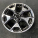 17" XV CROSSTREK 18-20 17x7 , w/machined face Original OEM Wheel Rim - Close-Up Detail