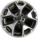17" XV CROSSTREK 18-20 17x7 , w/machined face Original OEM Wheel Rim - Front View