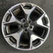 17" XV CROSSTREK 18-20 17x7 , w/machined face Original OEM Wheel Rim - Angle View