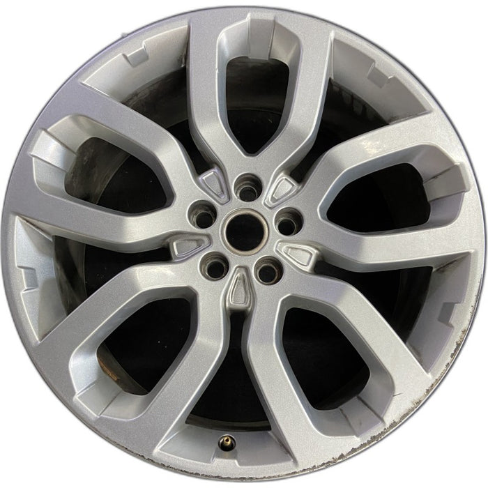 22" RANGE ROVER 13-17 alloy 22x9.5 10 spoke 5 split spoke Original OEM Wheel Rim - Front View