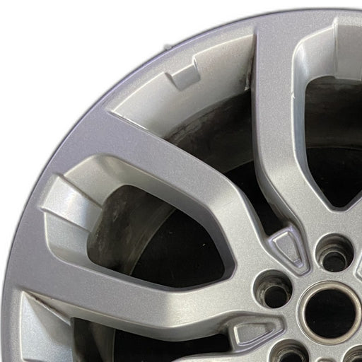 22" RANGE ROVER 13-17 alloy 22x9.5 10 spoke 5 split spoke Original OEM Wheel Rim - Angle View