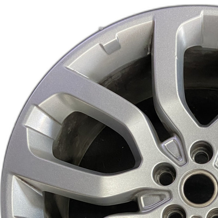 22" RANGE ROVER 13-17 alloy 22x9.5 10 spoke 5 split spoke Original OEM Wheel Rim - Angle View