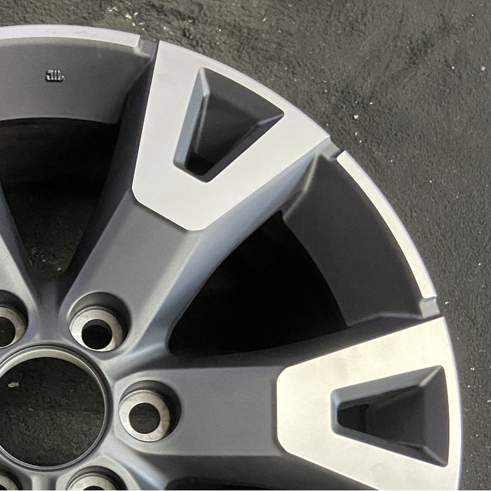 20" 4 RUNNER 25 20x8 6 Y spoke Original OEM Wheel Rim - Close-Up Detail