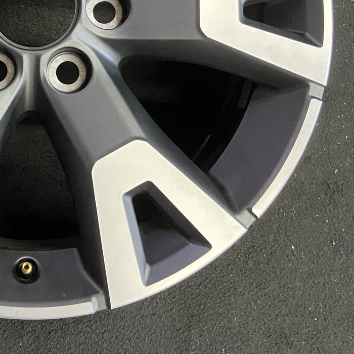 20" 4 RUNNER 25 20x8 6 Y spoke Original OEM Wheel Rim - Back View