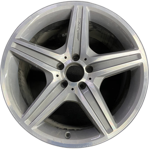 18" MERCEDES E-CLASS 07 211 Type; , E63, 18x9 Original OEM Wheel Rim - Front View