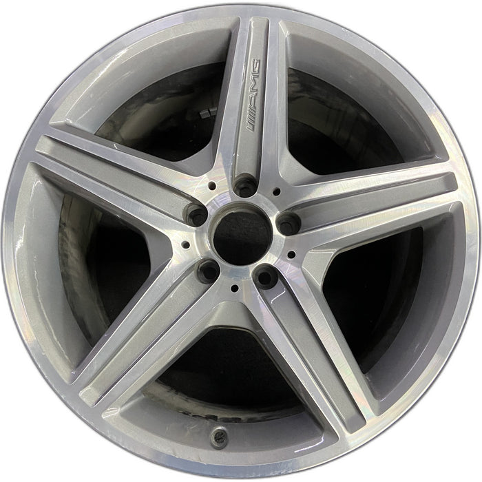 18" MERCEDES E-CLASS 07 211 Type; , E63, 18x9 Original OEM Wheel Rim - Front View