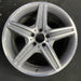 18" MERCEDES E-CLASS 07 211 Type; , E63, 18x9 Original OEM Wheel Rim - Angle View