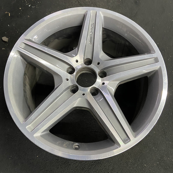 18" MERCEDES E-CLASS 07 211 Type; , E63, 18x9 Original OEM Wheel Rim - Side Profile
