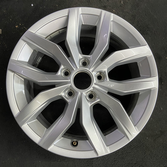 16" PASSAT 16-18 16x6.5 Original OEM Wheel Rim - Angle View