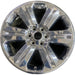 20" FORD F150 PICKUP 18-20 20x8.5, 6 spoke, chrome Original OEM Wheel Rim - Front View